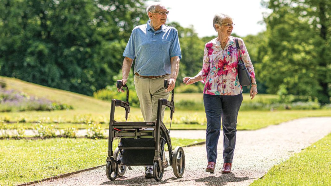 Innovative walker with cues shows promising results for Parkinson’s